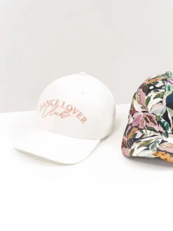 Casquettes Et Bonnets^One Step Abaca - Casquette Ecrue Broderie Message Pailletee