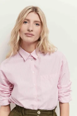 Chemises^One Step Celeste - Chemise Eglantine A Motif Rayures