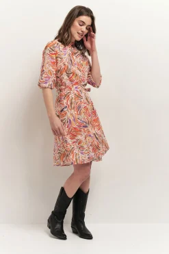 Chemises^One Step Chift - Chemise Corail A Imprime Flore Arty